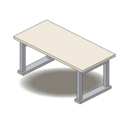 Trestle table