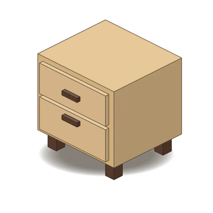 Bedside cabinet
