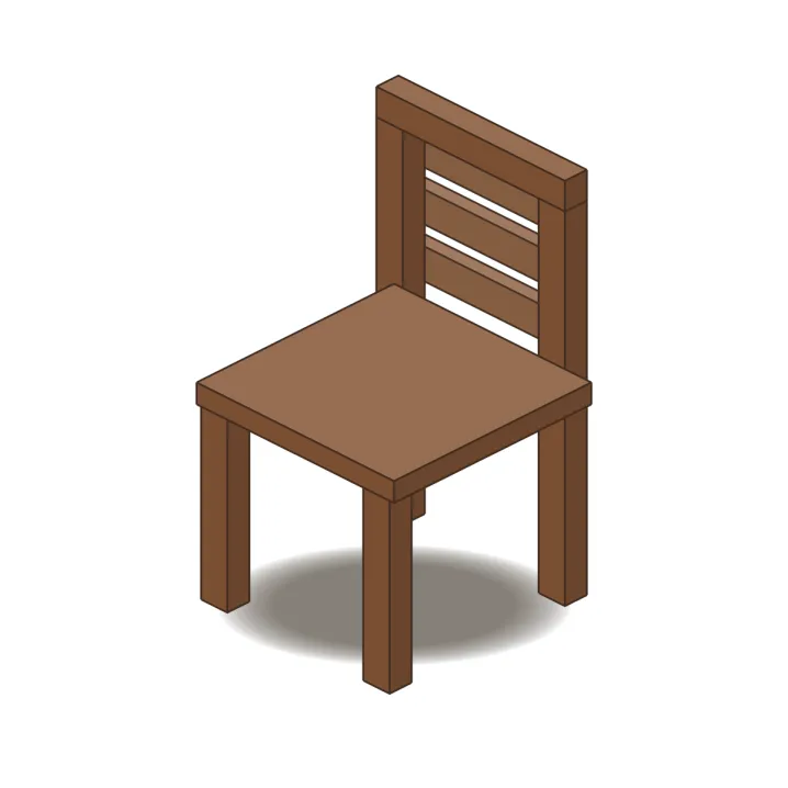 Ladder back chair